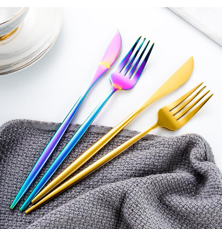 24 Piece Stainless Steel Silverware Set