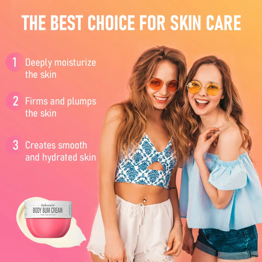 80ml Brazilian Body Care Lotion Buttock Cream Nourishes Skin Care Long Lasting Moisturizing Beauty Firm Skin Brightens Cream Hot
