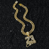 "23" Iced Out Cuban Link Necklace