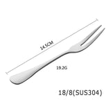 2 Piece Desert Fork Set