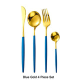 4 Piece Stainless Steel Silverware Set
